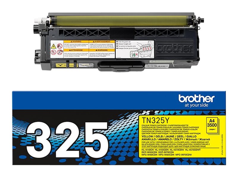 Brother TN325Y - Gelb - Original - Tonerpatrone - für Brother DCP-9055 - DCP-9270 - HL-4140 - HL-4150 - HL-4570 - MFC-9460 - MFC-9465 - MFC-9970 Brother TN325Y - Gelb - Original - Tonerpatrone - für Brother DCP-9055 - DCP-9270 - HL-4140 - HL-4150 - HL-4570 - MFC-9460 - MFC-9465 - MFC-9970