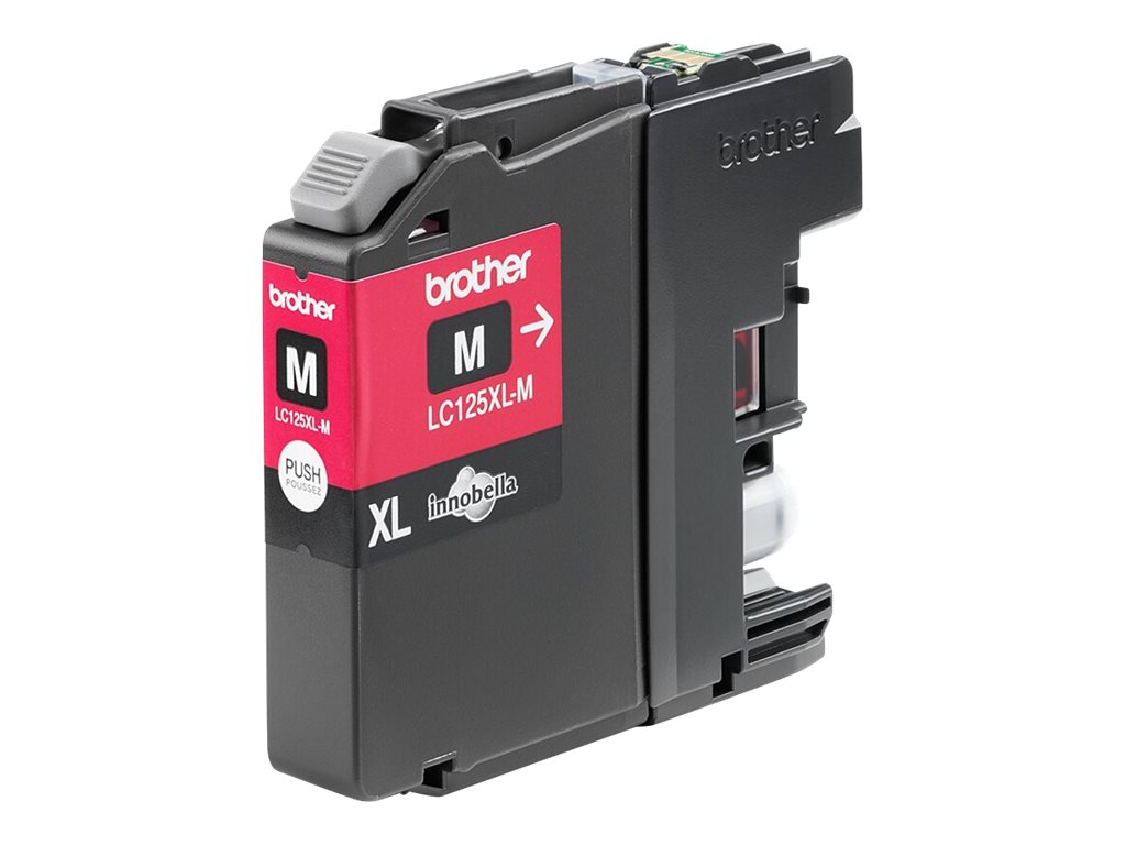 Brother LC125XLM - Sehr hohe Ergiebigkeit - Magenta - Original - Tintenpatrone - für Brother DCP-J4110 - MFC-J4410 - J4510 - J4610 - J4710 - J6520 - J6720 - J6920