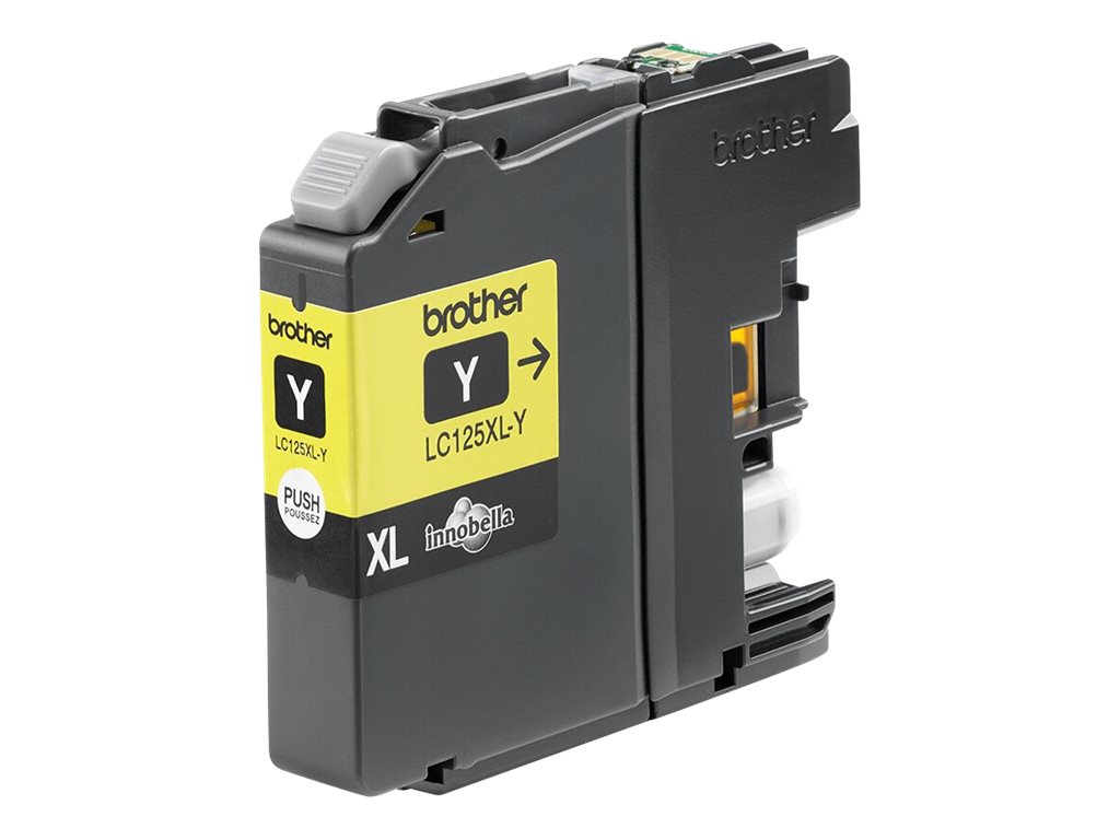 Brother LC125XLY - Sehr hohe Ergiebigkeit - Gelb - Original - Tintenpatrone - für Brother DCP-J4110 - MFC-J4410 - J4510 - J4610 - J4710 - J6520 - J6720 - J6920 Brother LC125XLY - Sehr hohe Ergiebigkeit - Gelb - Original - Tintenpatrone - für Brother DCP-J4110 - MFC-J4410 - J4510 - J4610 - J4710 - J6520 - J6720 - J6920