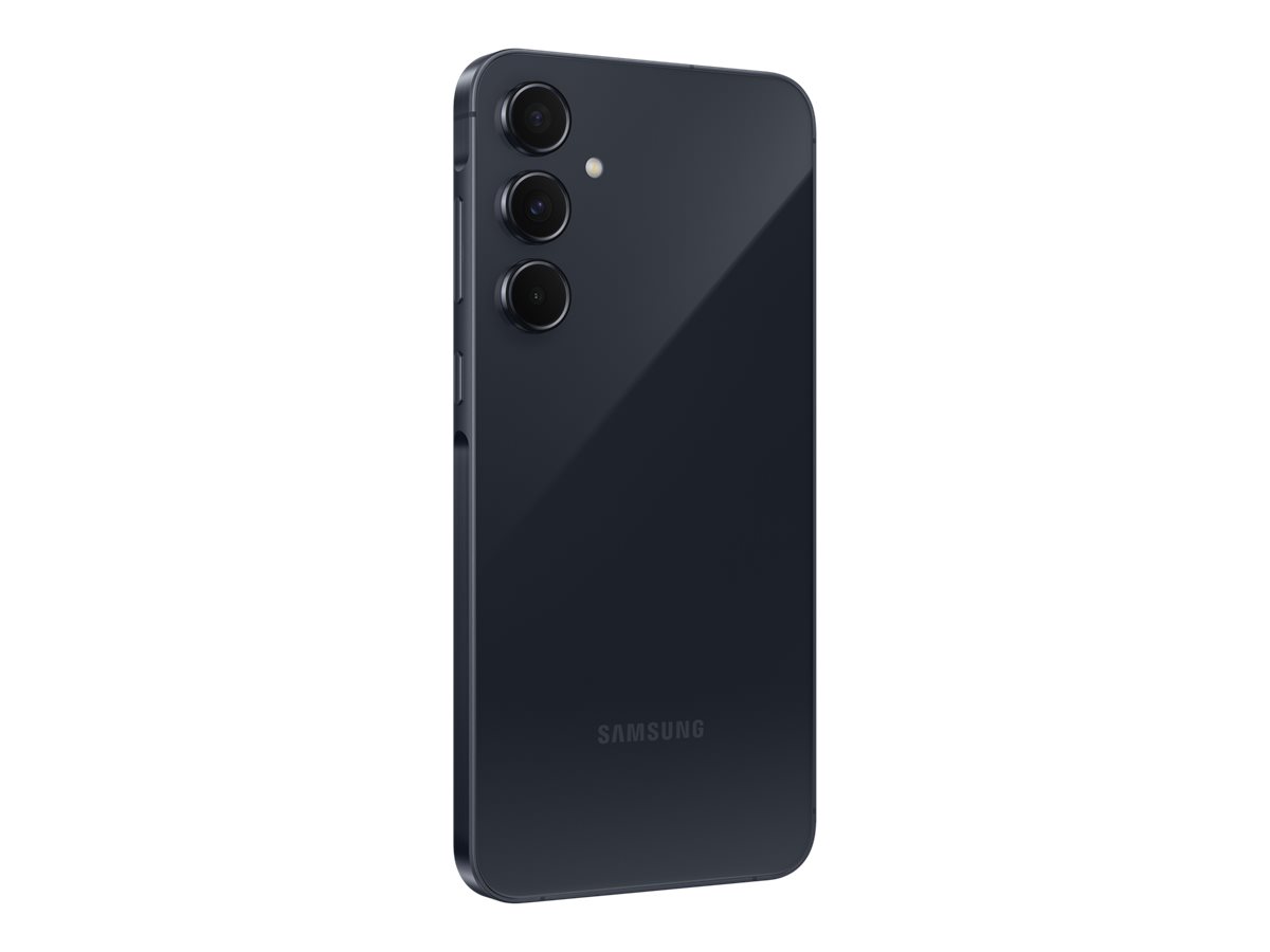 Samsung Galaxy A55 Enterprise Edition 5G 8/128GB OLED 6,6" 2340x1080 Pixel 120 Hz mitternachtsblau - Triple-Kamera 50 MP - 12 MP - 5 MP - front camera 32 MP - Mitternachtsblau Samsung Galaxy A55 Enterprise Edition 5G 8/128GB OLED 6,6" 2340x1080 Pixel 120 Hz mitternachtsblau - Triple-Kamera 50 MP - 12 MP - 5 MP - front camera 32 MP - Mitternachtsblau