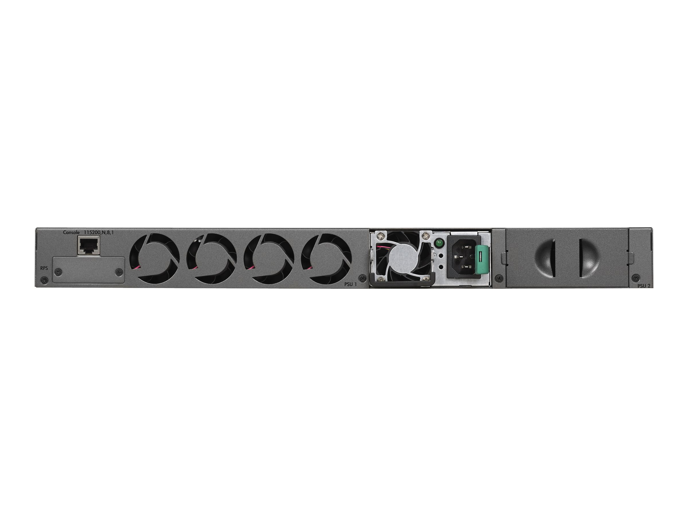 Netgear M4300-52G-PoE+ - Switch - L3 - managed - 2 x 10/100/1000/10000 + 2 x 10 Gigabit SFP+ + 48 x - Luftstrom von vorne nach hinten - an Rack montierbar - PoE+ (860 W)