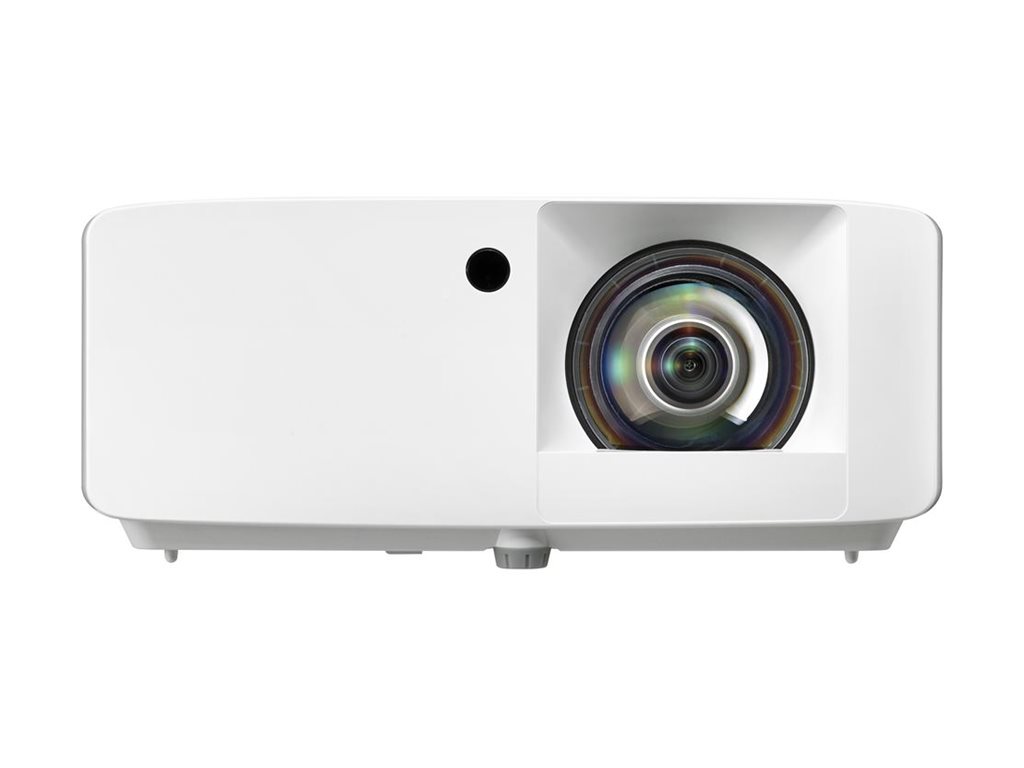 Optoma ZH350ST - DLP-Projektor - Laser - tragbar - 3D - 3500 lm - Full HD (1920 x 1080) - 16:9 - 1080p - Short-Throw Fixed-Objektiv Optoma ZH350ST - DLP-Projektor - Laser - tragbar - 3D - 3500 lm - Full HD (1920 x 1080) - 16:9 - 1080p - Short-Throw Fixed-Objektiv