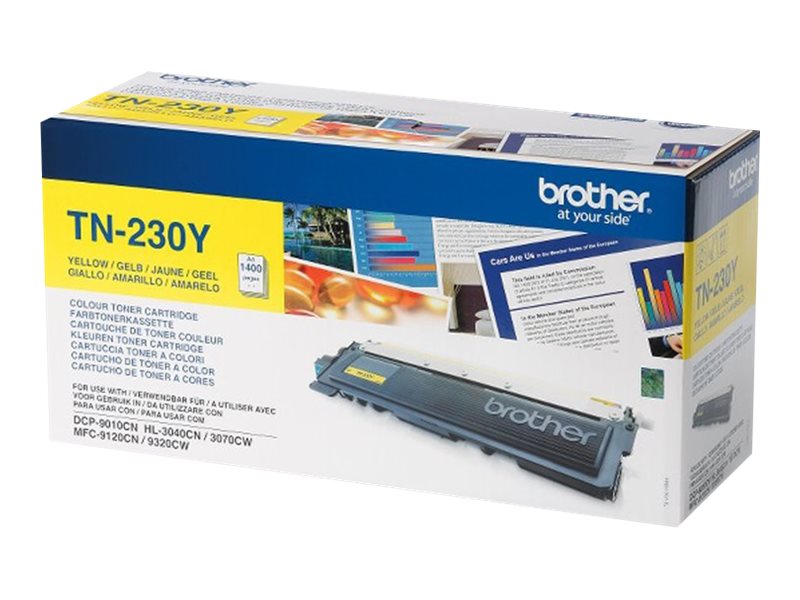 Brother TN230Y - Gelb - Original - Tonerpatrone - für Brother DCP-9010CN - HL-3040CN - HL-3040CW - HL-3070CW - MFC-9120CN - MFC-9320CN - MFC-9320CW