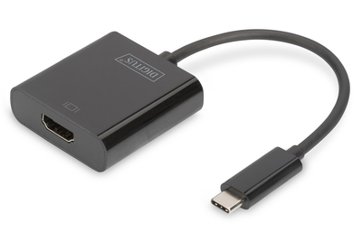 Digitus USB / HDMI Adapter Converter chwarz 15.00 - Schwarz