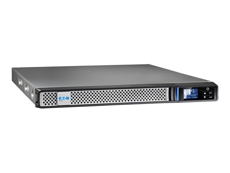 Eaton 5P 850i - Gen 2 - USV (Rack - einbaufähig) - - 7 Ah - RS-232 - USB - Ausgangsanschlüsse: 4 - 1U - 48.3 cm (19") - Schwarz/Silber