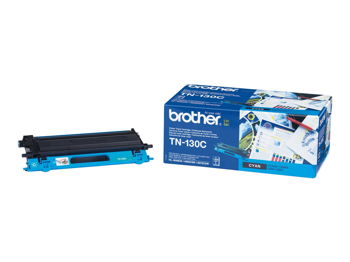 Brother TN130C - Cyan - Original - Tonerpatrone - für Brother DCP-9040 - 9042 - 9045 - HL-4040 - 4050 - 4070 - MFC-9440 - 9450 - 9840