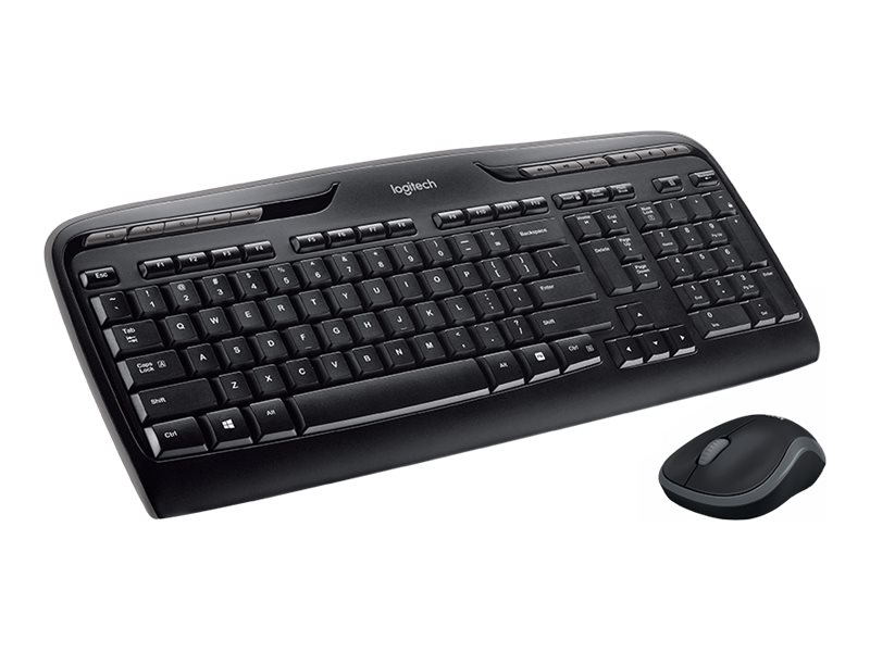 MK330 RF Wireless QWERTZ Deutsch schwarz - kabellos - 2.4 GHz - Deutsch