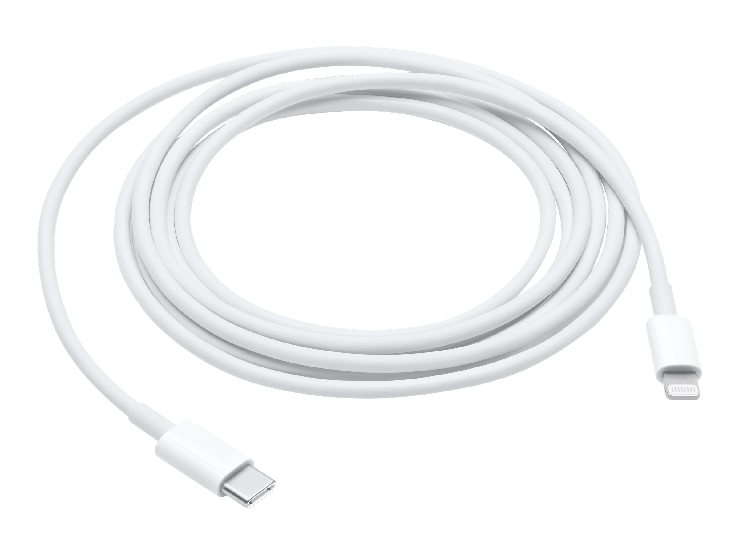 Apple Lightning-Kabel - 24 pin USB-C männlich zu Lightning männlich - 2 m Apple Lightning-Kabel - 24 pin USB-C männlich zu Lightning männlich - 2 m