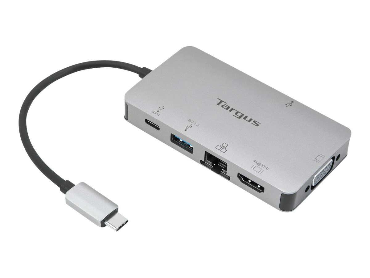 Targus Dockingstation, Kabelgebunden, - VGA - HDMI - 1GbE Targus Dockingstation, Kabelgebunden, - VGA - HDMI - 1GbE