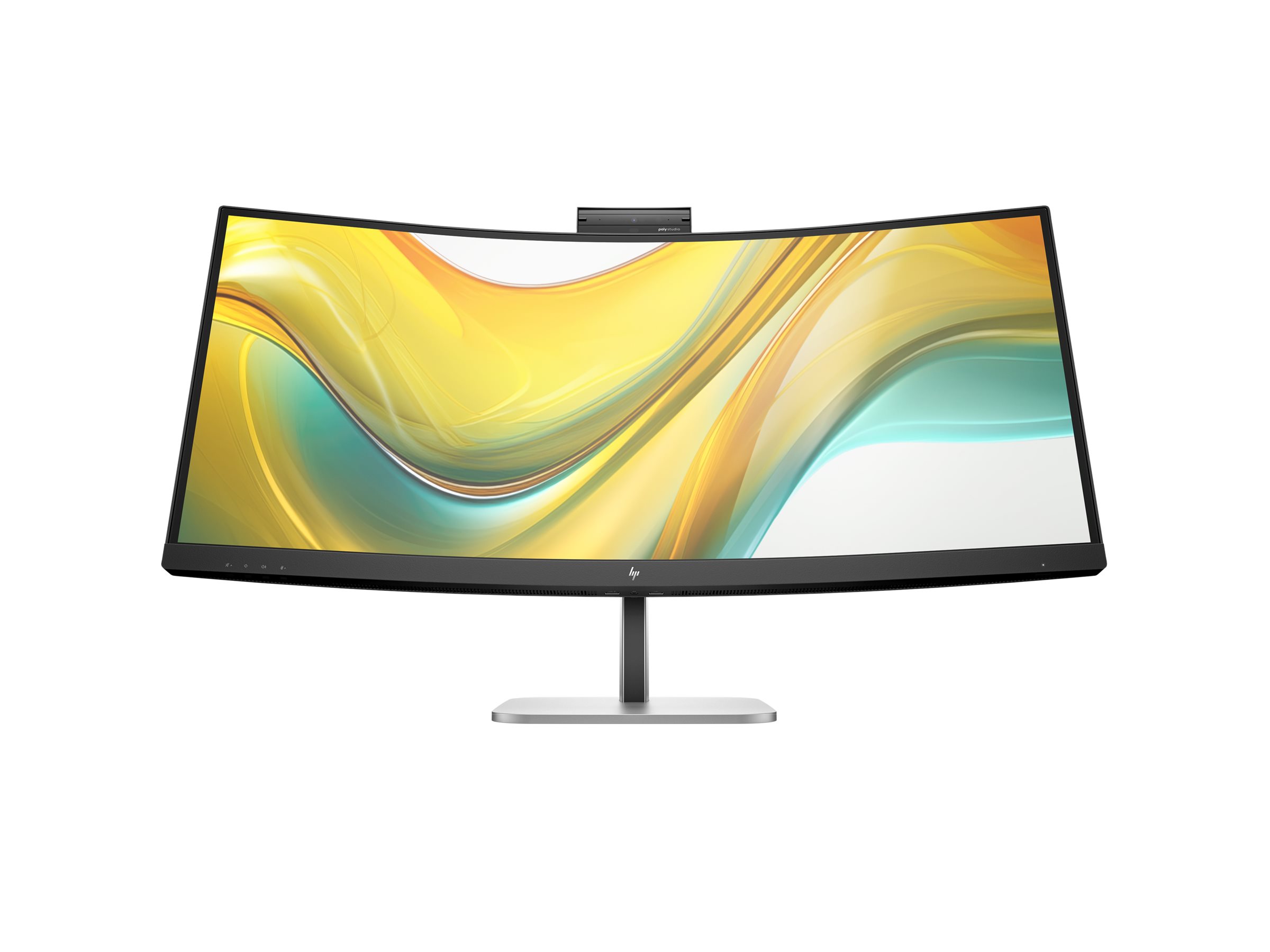 HP 534pm Series 5 Pro 86,4cm (34") LED-Monitor - 3440 x 1440 WQHD @ 100 Hz - VA - 400 cd/m² - 4000:1 - 5 ms - HDMI - DisplayPort - USB-C - Jet Black - natürliches Silber (Ständer) - Smart Buy