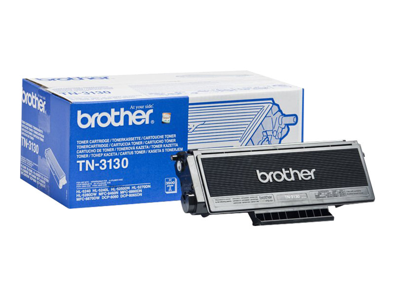 Brother TN3130 - Schwarz - Original - Tonerpatrone - für Brother DCP-8060 - 8065 - HL-5240 - 5250 - 5270 - 5280 - MFC-8460 - 8860 - 8870 Brother TN3130 - Schwarz - Original - Tonerpatrone - für Brother DCP-8060 - 8065 - HL-5240 - 5250 - 5270 - 5280 - MFC-8460 - 8860 - 8870