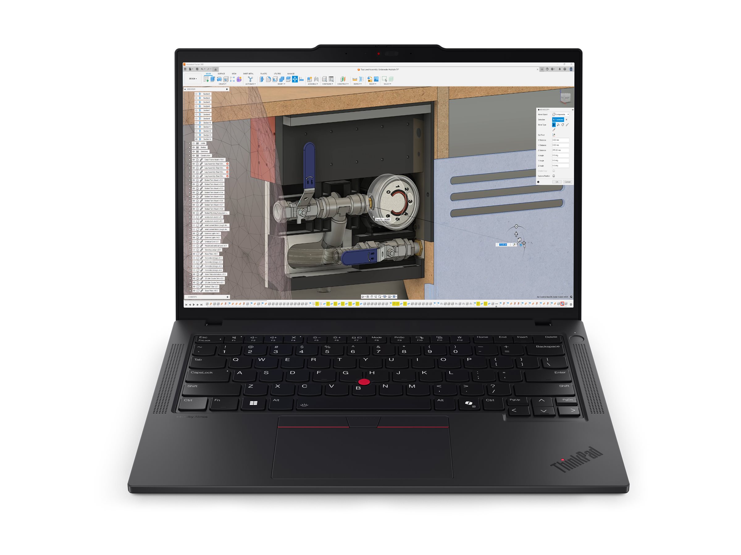 Lenovo ThinkPad P14s Gen 6 21QT - 180°-Scharnierdesign - Intel Core Ultra 7 265H / 2.2 GHz - vPro En - IPS 2560 x 1600 (WQXGA) @ 90 Hz - Wi-Fi 7 - Bluetooth - Schwarz - kbd: Deutsch - mit 1 Jahr Lenovo Premier Support - CO2-Ausgleich 0,5 Tonnen (2. Gener…
