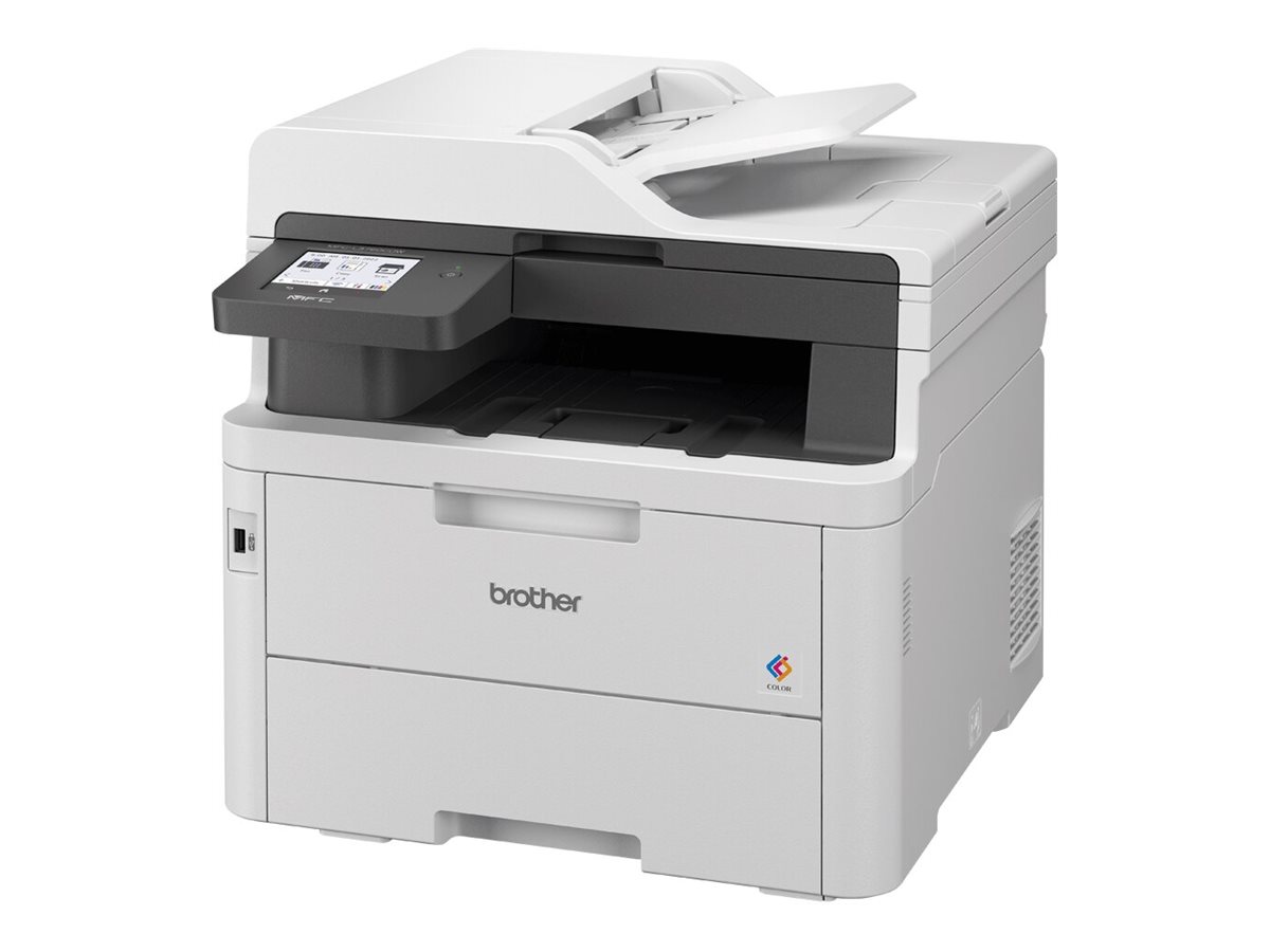 Brother MFC-L3760CDW - Multifunktionsdrucker - Farbe - LED - A4/Legal (Medien) - bis zu 26 Seiten/Min. (Kopieren) - bis zu 26 Seiten/Min. (Drucken) - 250 Blatt - 33.6 Kbps - USB 2.0 - USB-Host - Gigabit LAN - Wi-Fi(n)