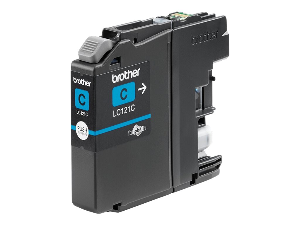 Brother LC121C - Cyan - Original - Tintenpatrone - für Brother DCP-J100 - J105 - J132 - J152 - J552 - J752 - MFC-J245 - J470 - J650 - J870 Brother LC121C - Cyan - Original - Tintenpatrone - für Brother DCP-J100 - J105 - J132 - J152 - J552 - J752 - MFC-J245 - J470 - J650 - J870