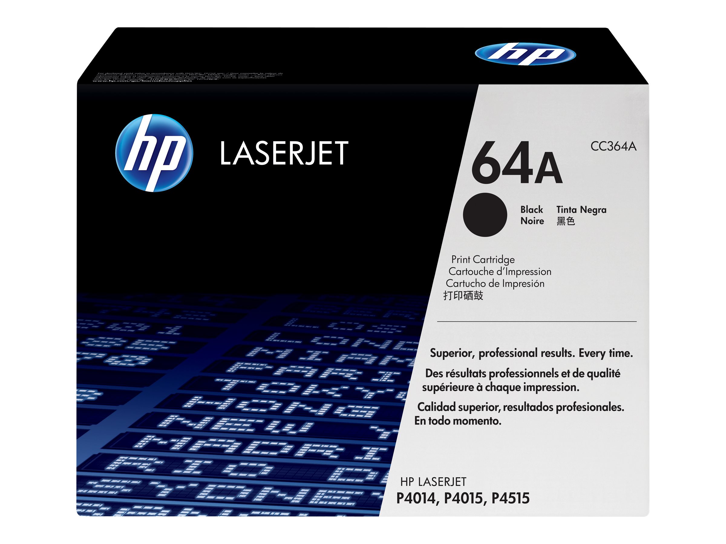 HP Toner schwarz für HP LaserJet ca.10.000 Seiten - für LaserJet P4014 - P4015 - P4515 HP Toner schwarz für HP LaserJet ca.10.000 Seiten - für LaserJet P4014 - P4015 - P4515