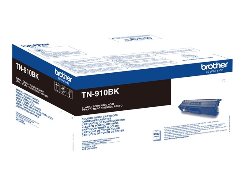 Brother TN910BK - Ultra Jumbo - Schwarz - Original - Tonerpatrone - für Brother HL-L9300 - HL-L9310 - MFC-L9570