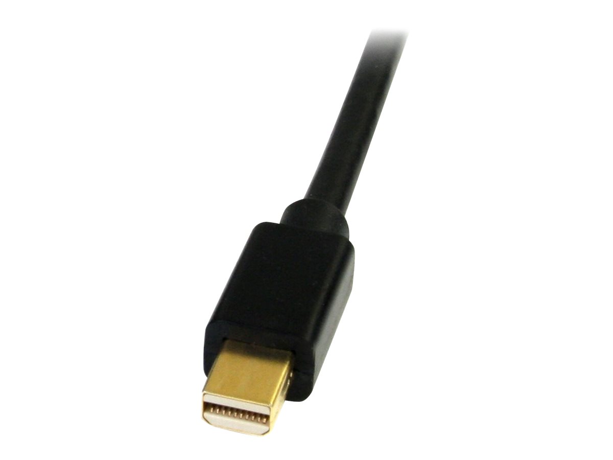 mini DisplayPort->DVI Kabel 1,8m Stecker/Stecker 1920x1200 - DVI (Stecker) - Passiv Adapter - maximale Auflösung 1920x1200 - DisplayPort-Kabel - Mini DisplayPort (M) zu DVI-D (M) - 1.8 m - Schwarz