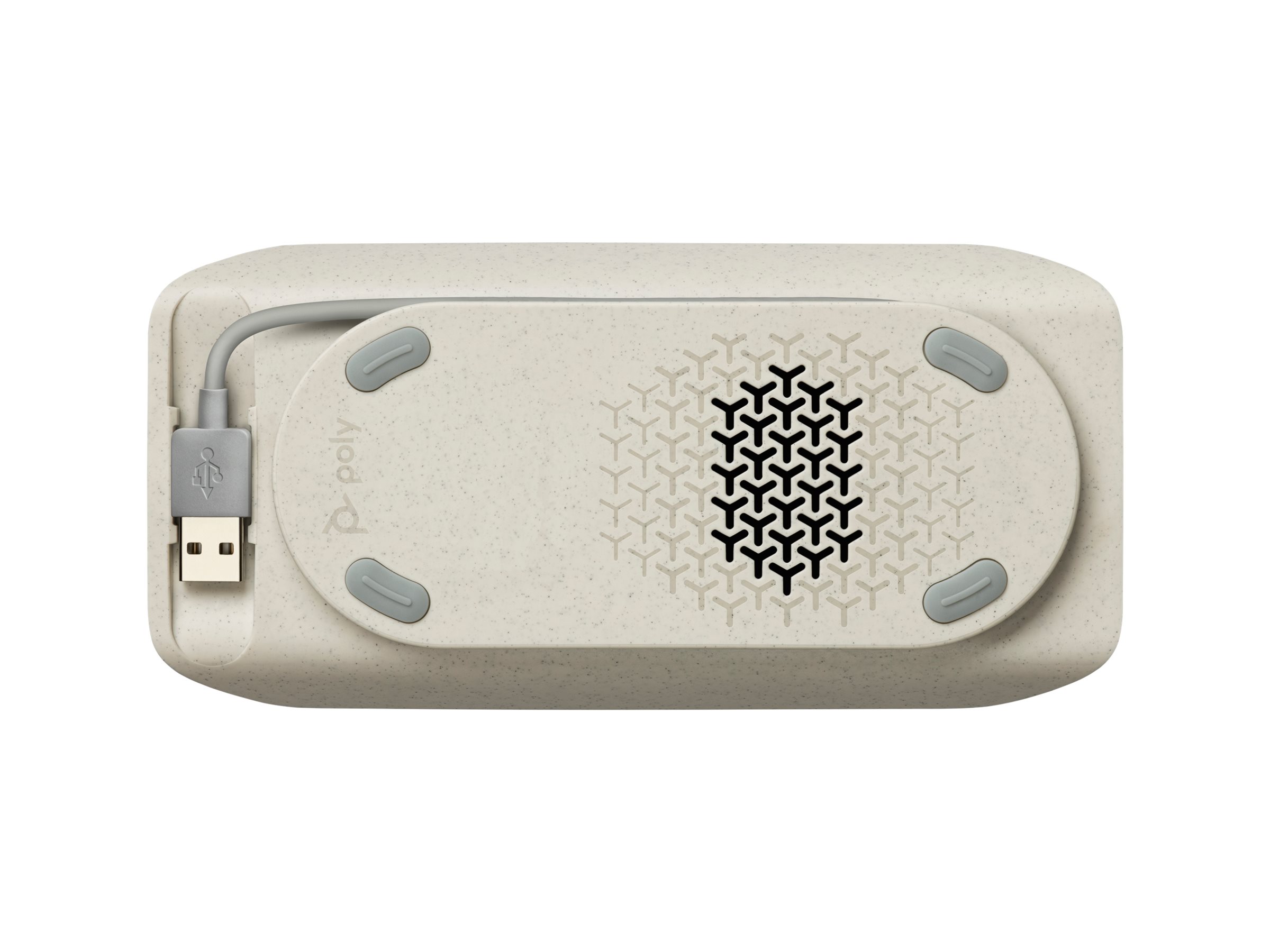 Poly HP Poly Sync 10 - Freisprechtelefon - - USB-A - USB-C - Silber