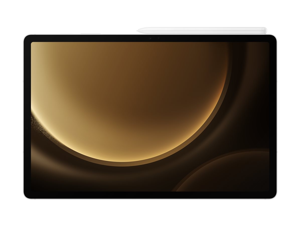 Samsung Galaxy Tab S9 FE+ - Tablet - Android 13 - 128 GB - 31.5 cm (12.4") - TFT (2560 x 1600) - microSD-Steckplatz - Silber