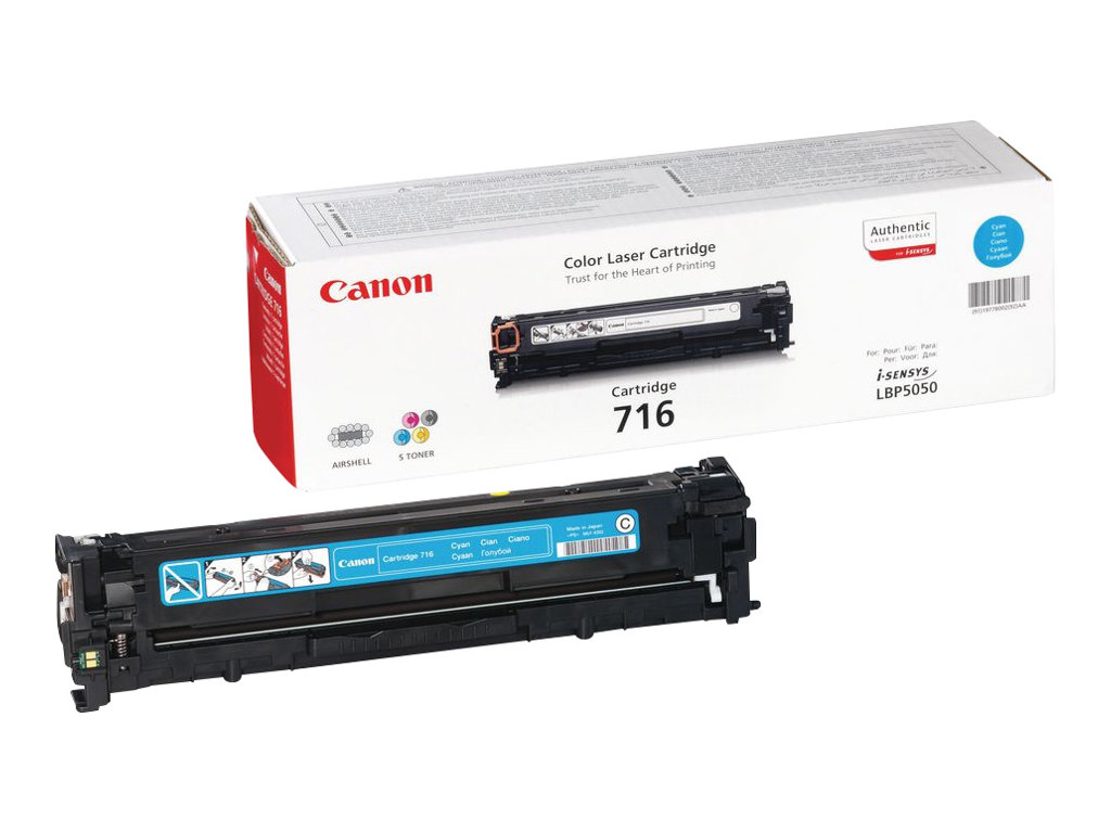 Toner 716 cyan - für i-SENSYS LBP5050 - LBP5050N - MF8030CN - MF8040Cn - MF8050CN - MF8080Cw