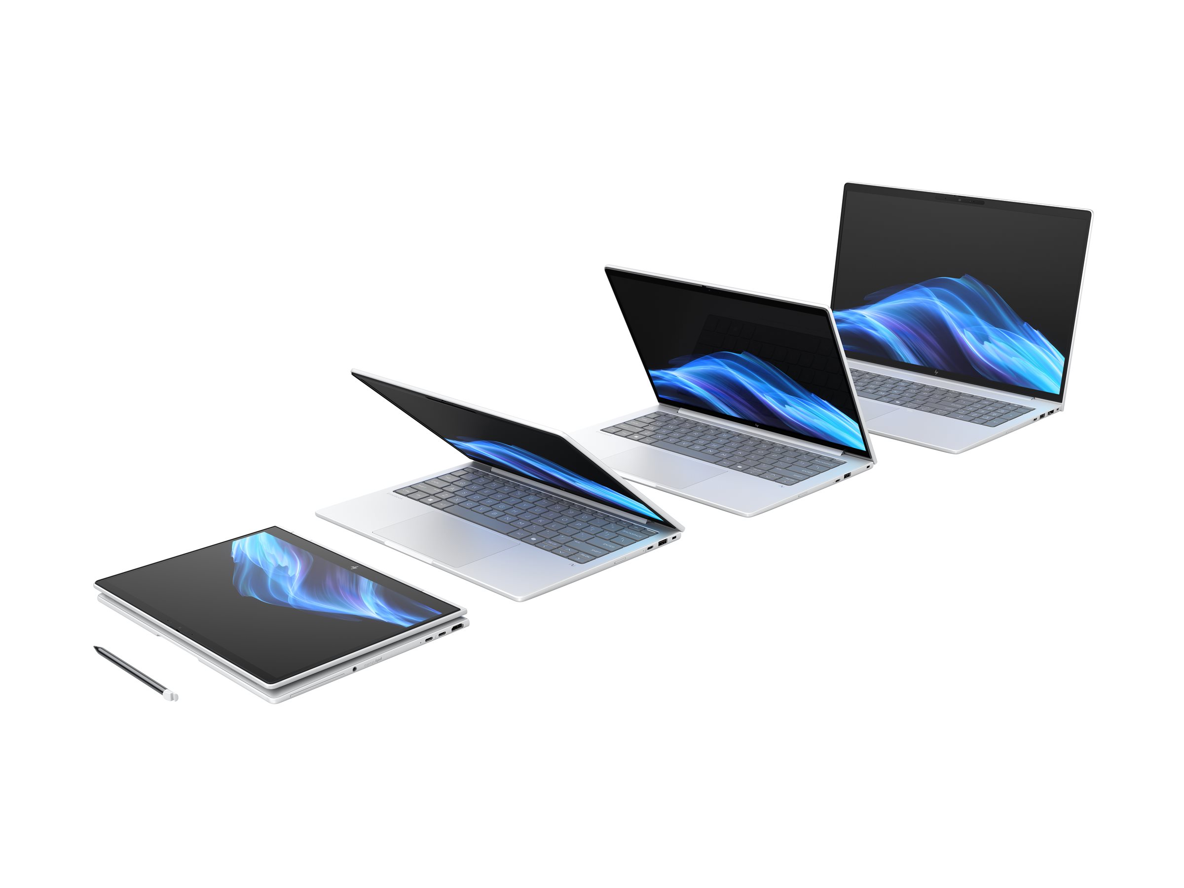 HP EliteBook 8 G1a Notebook AI - 169-Grad - IPS 1920 x 1200 - Wi-Fi 7 - Bluetooth - Glacier Silver - kbd: Deutsch - mit HP 3 Jahre Offsite Notebook-Hardware-Support