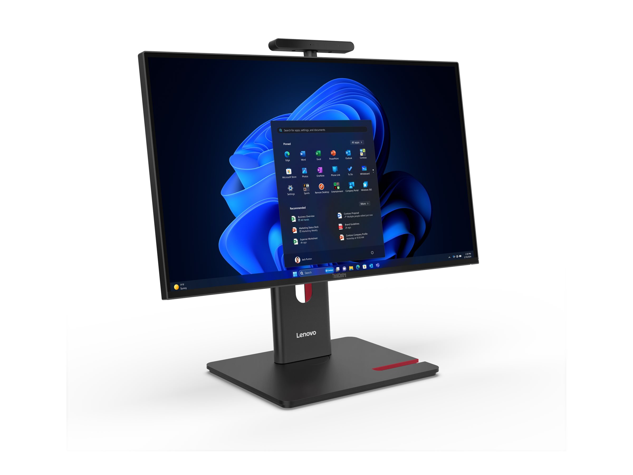 Lenovo ThinkCentre M90a Gen 6 13AT 60.5 cm (23.8") FHD Ultra 5 32/256GB All-in-One - mit voll funktionsfähigem Monitorständer - Core Ultra 5 235 - vPro Enterprise - RAM 32 GB - SSD 512 GB - TCG Opal Encryption 2 - NVMe - Intel Graphics - 1GbE - Wi-Fi 6E… Lenovo ThinkCentre M90a Gen 6 13AT 60.5 cm (23.8") FHD Ultra 5 32/256GB All-in-One - mit voll funktionsfähigem Monitorständer - Core Ultra 5 235 - vPro Enterprise - RAM 32 GB - SSD 512 GB - TCG Opal Encryption 2 - NVMe - Intel Graphics - 1GbE - Wi-Fi 6E…