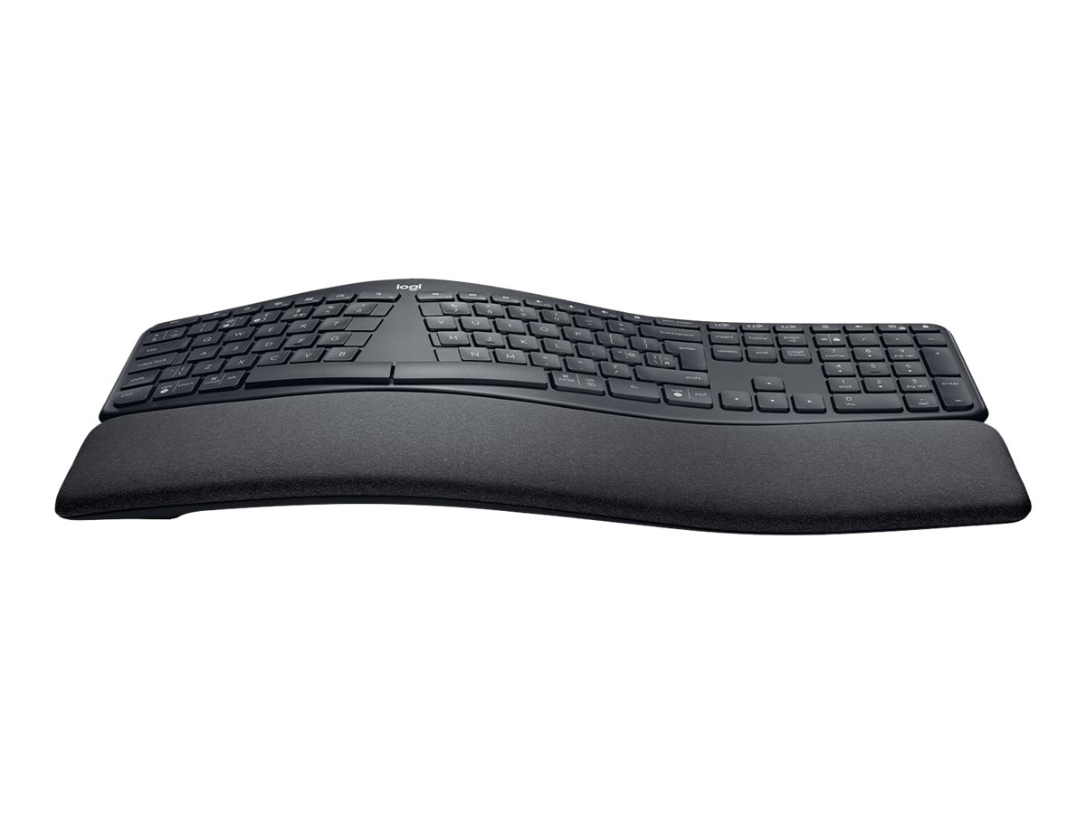 Logitech ERGO K860 Tastatur kabellos 2.4 GHz Bluetooth 5.0 - QWERTZ - Deutsch