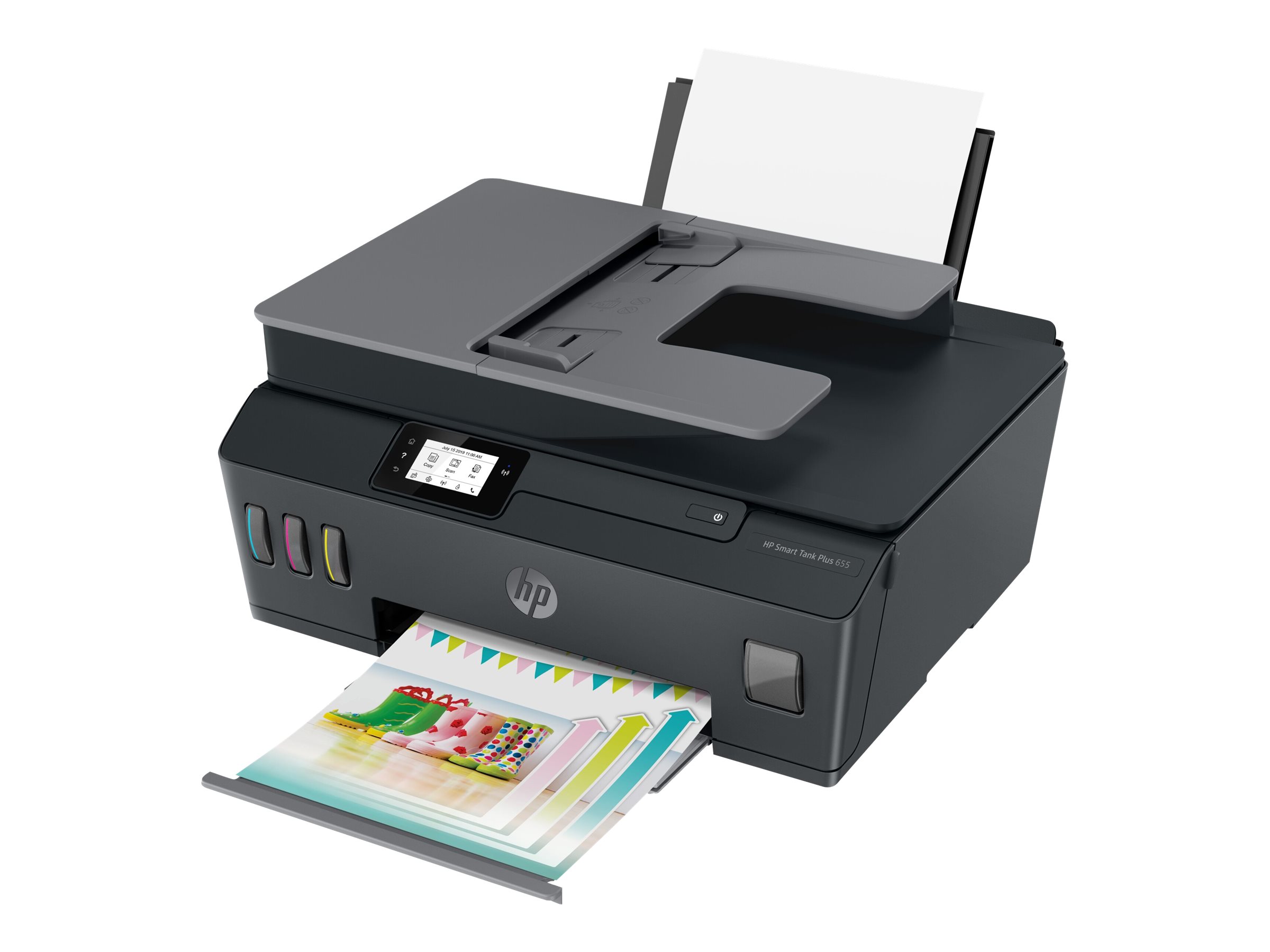 HP Smart Tank Plus 655 Wireless All-in-One - - (Original) - A4/Legal (Medien) - bis zu 10 Seiten/Min. (Kopieren) - bis zu 11 Seiten/Min. (Drucken) - 100 Blatt - 33.6 Kbps - USB 2.0 - Wi-Fi(n) - Bluetooth HP Smart Tank Plus 655 Wireless All-in-One - - (Original) - A4/Legal (Medien) - bis zu 10 Seiten/Min. (Kopieren) - bis zu 11 Seiten/Min. (Drucken) - 100 Blatt - 33.6 Kbps - USB 2.0 - Wi-Fi(n) - Bluetooth