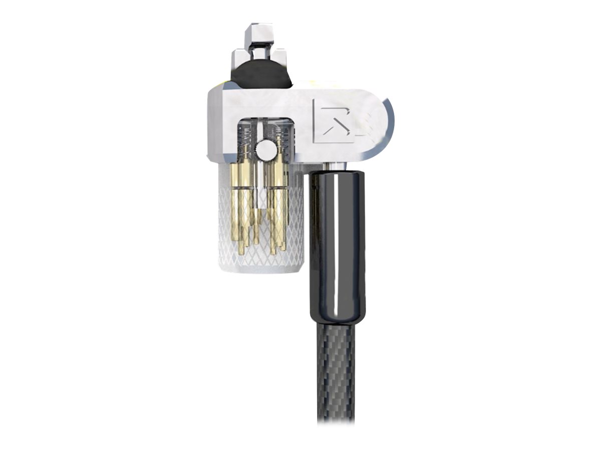 Kensington MicroSaver 2.0 Keyed Laptop Lock - Sicherheitskabel - Silber - 1.83 m