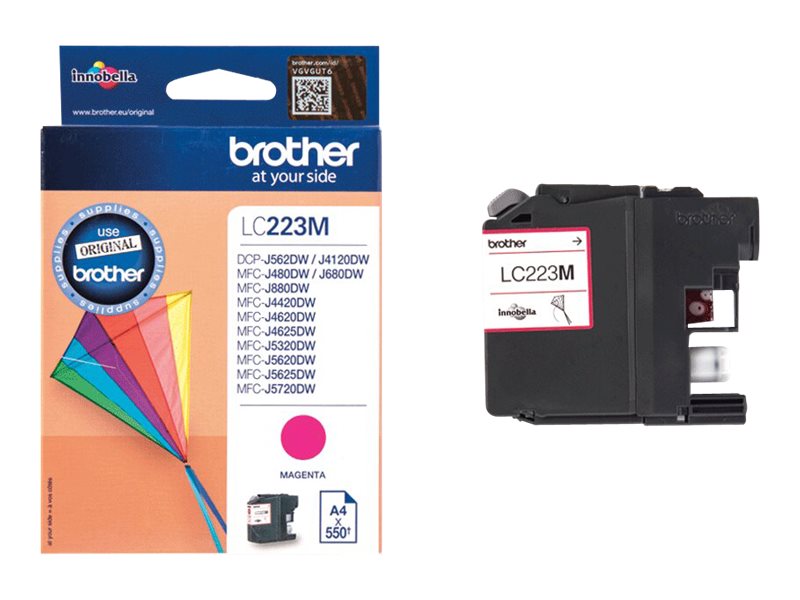 Brother LC223M - Magenta - Original - Tintenpatrone - für Brother DCP-J4120 - J562 - MFC-J4625 - J480 - J5320 - J680 - J880; Business Smart MFC-J4420