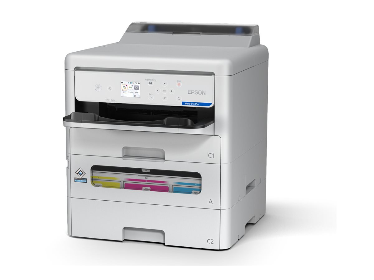 Epson WorkForce Pro EP-C800RDW - Drucker - Farbe - - /bis zu 25 Seiten/Min. (Farbe) - Kapazität: 330 Blätter - USB 2.0 - Gigabit LAN - Wi-Fi(ac) Epson WorkForce Pro EP-C800RDW - Drucker - Farbe - - /bis zu 25 Seiten/Min. (Farbe) - Kapazität: 330 Blätter - USB 2.0 - Gigabit LAN - Wi-Fi(ac)
