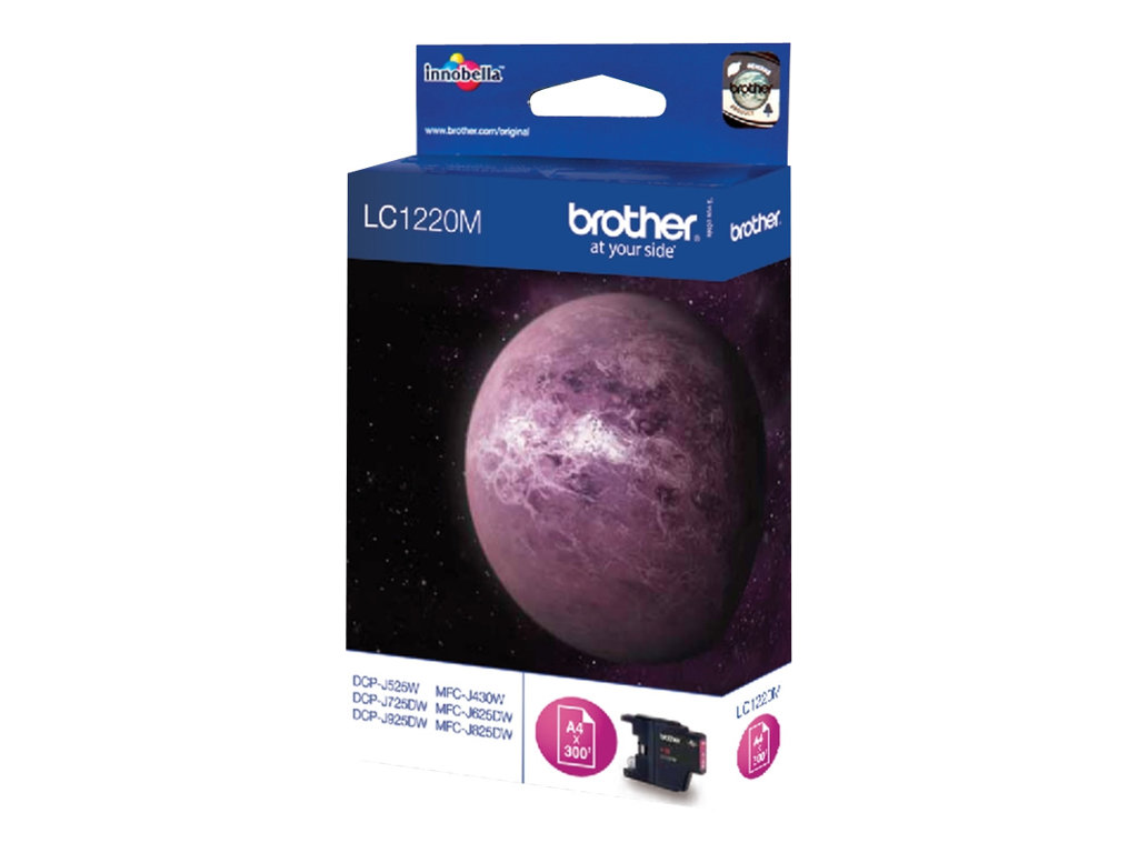 Brother LC1220M - Magenta - Original - Tintenpatrone - für Brother DCP-J525 - DCP-J725 - DCP-J925 - MFC-J430 - MFC-J625 - MFC-J825; MyMio MFC-J825