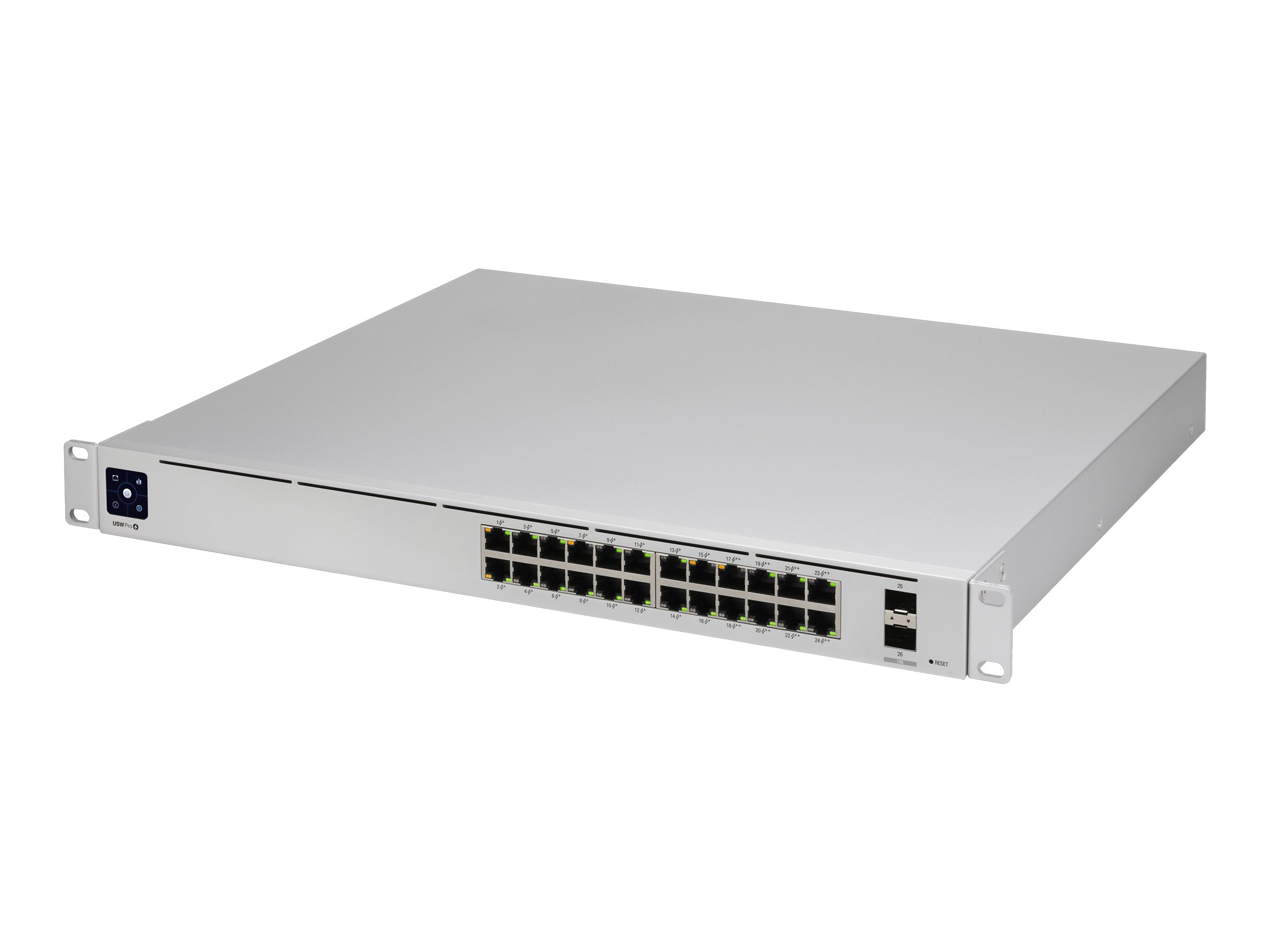 Ubiquiti UniFi Switch USW-Pro-24-POE - Switch - managed - 24 x 10/100/1000 (16 PoE+, 8 PoE++) - + 2 x 10 Gigabit SFP+ (Uplink) - Desktop - an Rack montierbar - PoE++ (400 W) Ubiquiti UniFi Switch USW-Pro-24-POE - Switch - managed - 24 x 10/100/1000 (16 PoE+, 8 PoE++) - + 2 x 10 Gigabit SFP+ (Uplink) - Desktop - an Rack montierbar - PoE++ (400 W)
