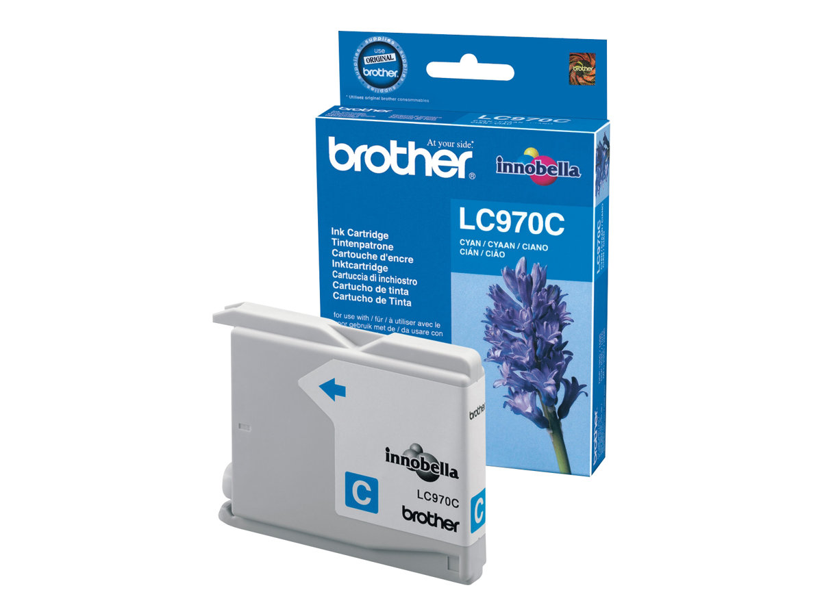 Brother LC970C - Cyan - Original - Tintenpatrone - für Brother DCP-135C - DCP-150C - DCP-153C - DCP-157C - MFC-235C - MFC-260C