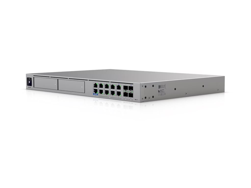 Ubiquiti UniFi Dream Machine Beast - Router - 2.5GbE - 5GbE - 10GbE - 25GbE - WAN-Ports: 2 - an Rack montierbar - für P/N: UACC-CABLE-PATCH-EL-C6A-0.15M-W - UACC-CM-RJ45-MG - UACC-OM-SFP28-LR