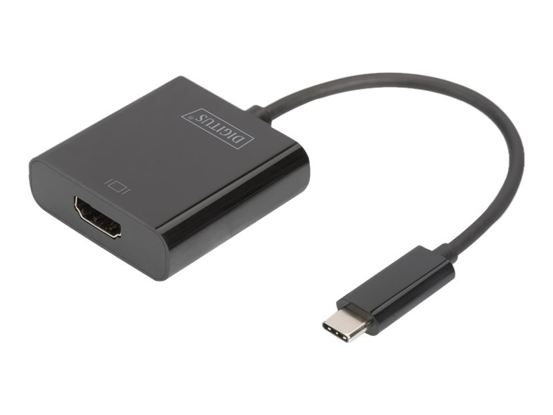 Digitus USB / HDMI Adapter Converter chwarz 15.00 - Schwarz