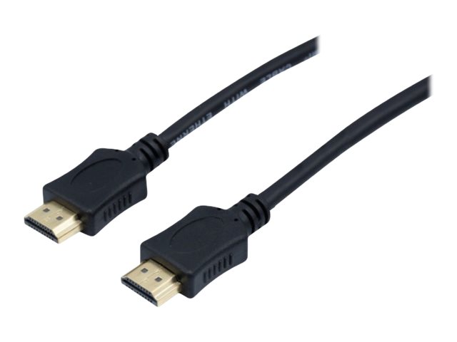 HDMI-Kabel mit Ethernet Highspeed männlich zu HDMI männlich 2 m Schwarz unterstützt 4K 30 Hz - männlich bis HDMI männlich - 2 m - Schwarz - unterstützt 4K 30 Hz (3840 x 2160) HDMI-Kabel mit Ethernet Highspeed männlich zu HDMI männlich 2 m Schwarz unterstützt 4K 30 Hz - männlich bis HDMI männlich - 2 m - Schwarz - unterstützt 4K 30 Hz (3840 x 2160)