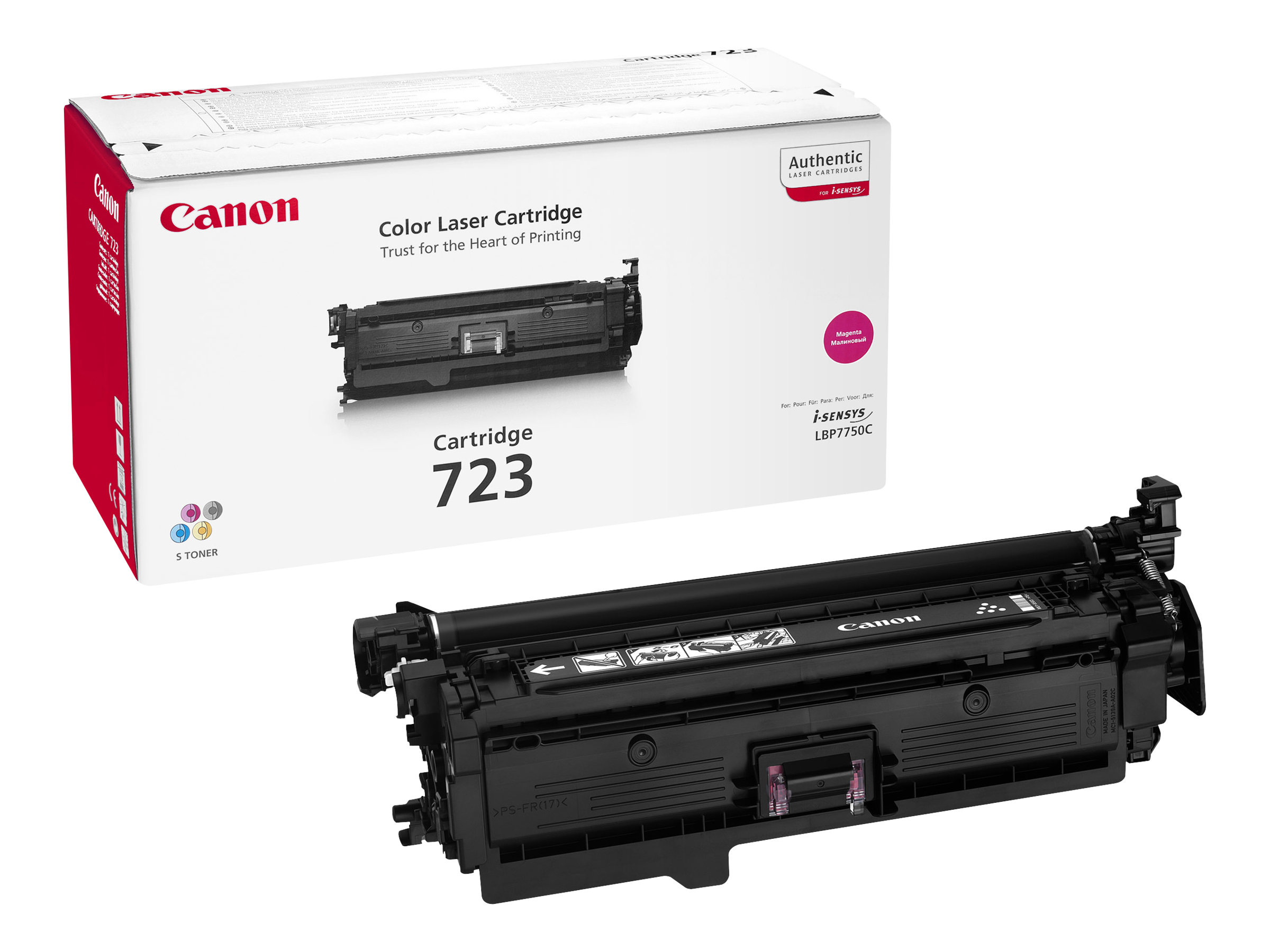 Toner 723 M magenta - für i-SENSYS LBP7750Cdn