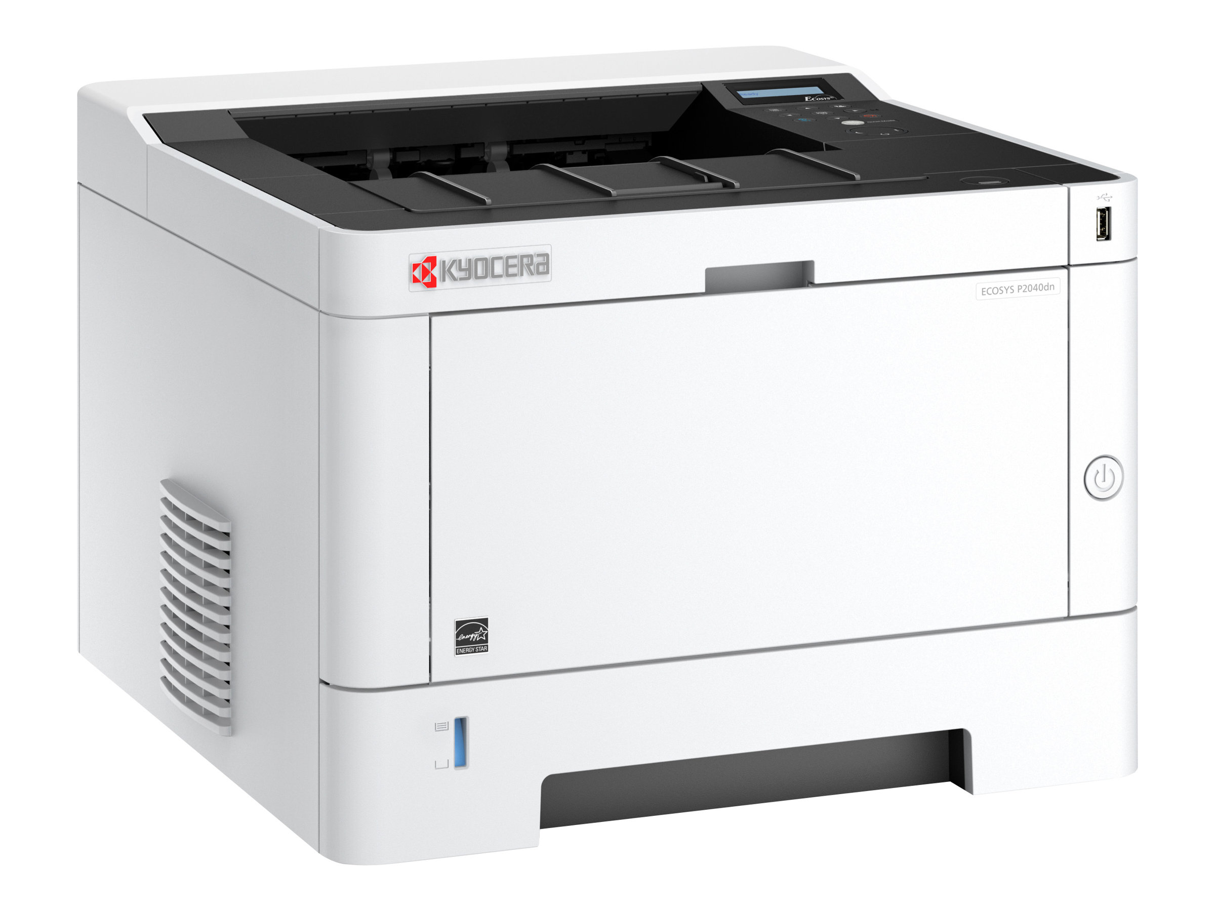 Kyocera ECOSYS P2040dn - Drucker - s/w - Duplex - Laser - A4/Legal - 1200 dpi - bis zu 40 Seiten/Min. - Kapazität: 350 Blätter - USB 2.0 - Gigabit LAN - USB-Host
