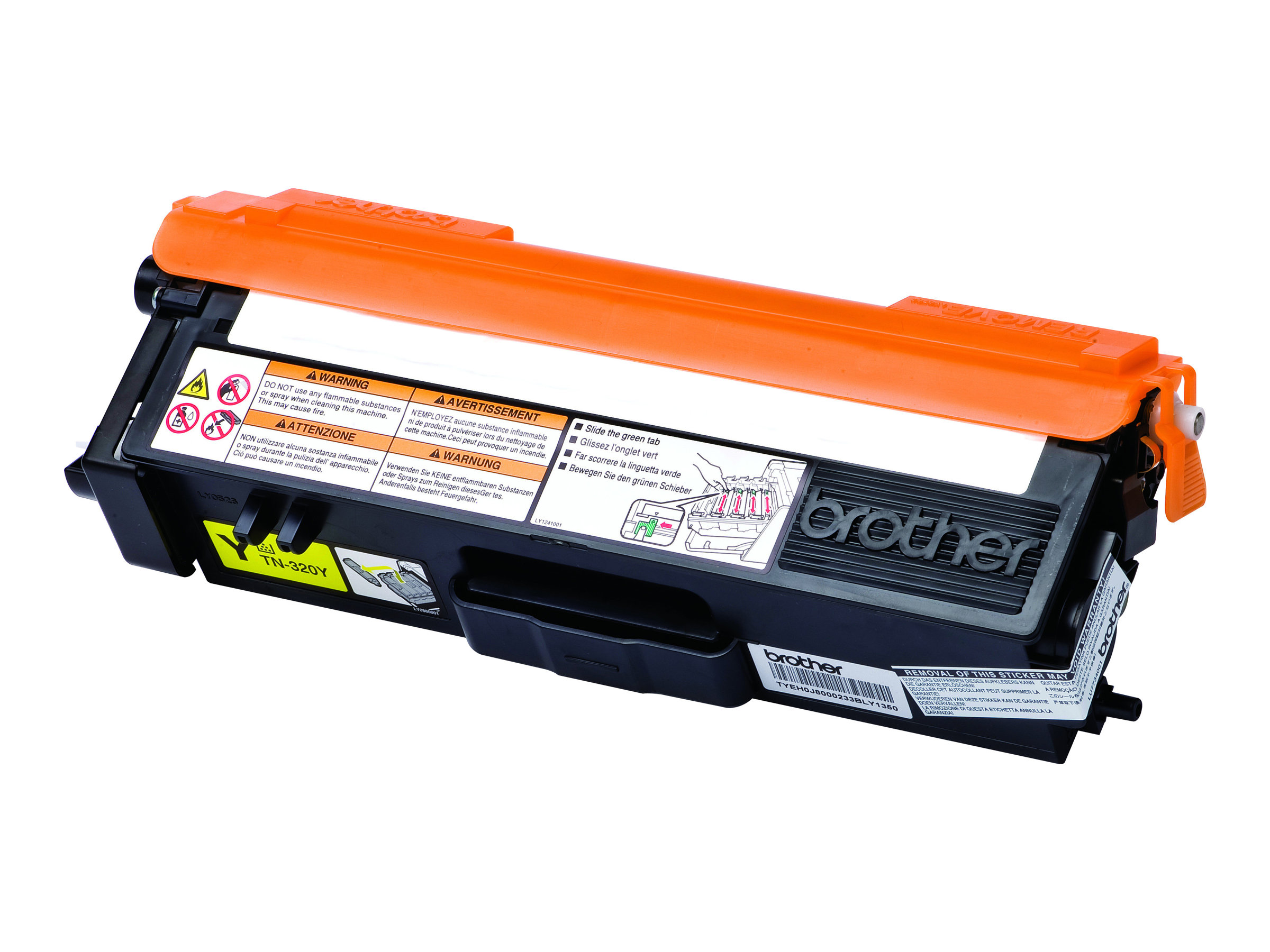 Brother TN320Y - Gelb - Original - Tonerpatrone - für Brother DCP-9055 - DCP-9270 - HL-4140 - HL-4150 - HL-4570 - MFC-9460 - MFC-9465 - MFC-9970