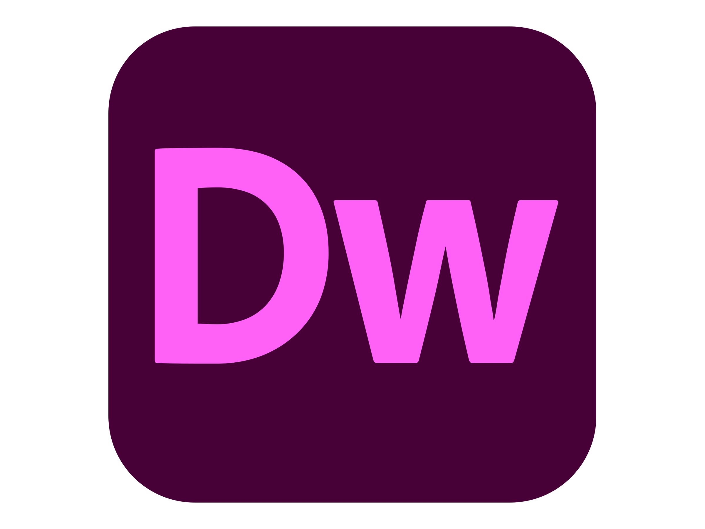 VIP EDU 4 Dreamweaver CC f. ENT 12 Monate Subscription Preis pro User - 1 benannter Benutzer - akademisch - Value Incentive Plan - Stufe 4 (100+) - Win - Mac - Multi European Languages VIP EDU 4 Dreamweaver CC f. ENT 12 Monate Subscription Preis pro User - 1 benannter Benutzer - akademisch - Value Incentive Plan - Stufe 4 (100+) - Win - Mac - Multi European Languages