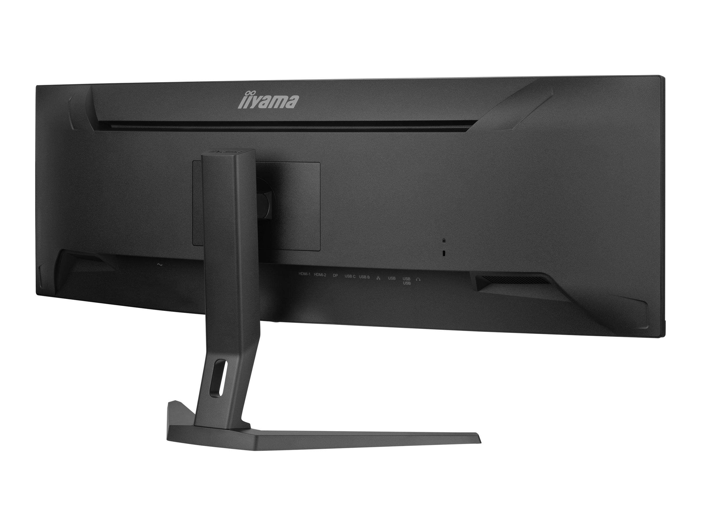 Iiyama ProLite XCB4594DQSN-B1 - LED-Monitor - - (44.5" sichtbar) - 5120 x 1440 Dual Quad HD @ 165 Hz - VA - 450 cd/m² - 3000:1 - 0.8 ms - 2xHDMI - DisplayPort - USB-C - Lautsprecher - Schwarz - Matte Iiyama ProLite XCB4594DQSN-B1 - LED-Monitor - - (44.5" sichtbar) - 5120 x 1440 Dual Quad HD @ 165 Hz - VA - 450 cd/m² - 3000:1 - 0.8 ms - 2xHDMI - DisplayPort - USB-C - Lautsprecher - Schwarz - Matte