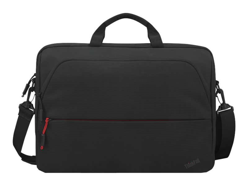 Lenovo ThinkPad Essential Topload (Eco) - Notebook-Tasche - 35.6 cm - 13" - 14" - Schwarz mit roten Akzenten - für IdeaPad S340-14; ThinkCentre M75t Gen 2; ThinkPad E14 Gen 3; X1 Nano Gen 2; Z13 Gen 1