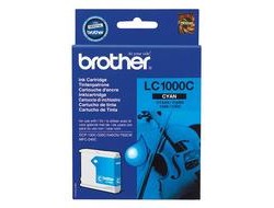 Brother LC1000C - Cyan - Original - Tintenpatrone - für Brother DCP-350 - 353 - 357 - 560 - 750 - 770 - MFC-3360 - 465 - 5460 - 5860 - 660 - 680 - 845 - 885