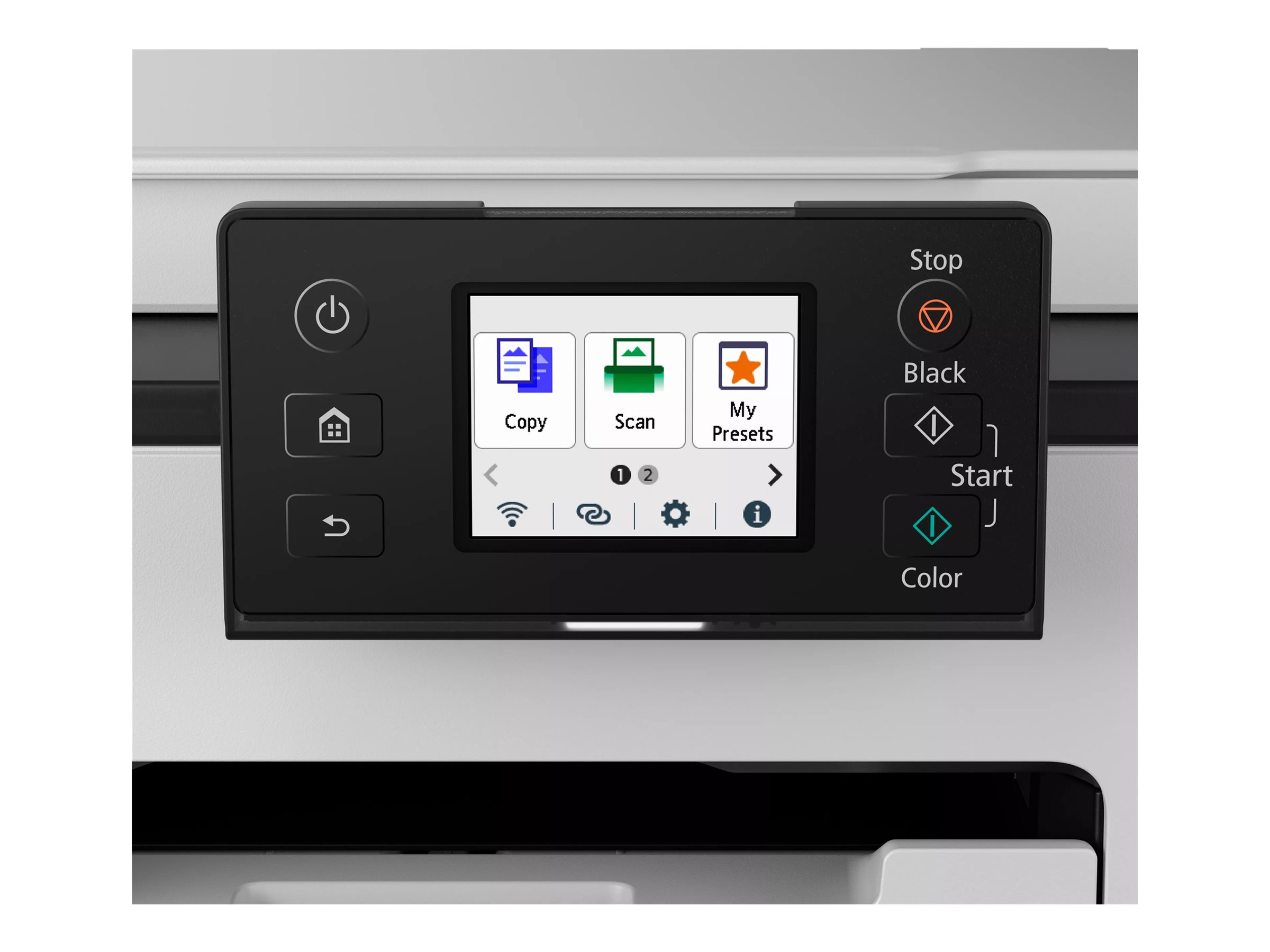 Canon MAXIFY GX1050 - Multifunktionsdrucker - Farbe - Tintenstrahl - nachfüllbar - Legal (216 x 356 - /A4 (210 x 297 mm) (Original) - A4/Legal (Medien) - bis zu 15 ipm (Drucken) - 250 Blatt - USB 2.0 - Wi-Fi(ac) - LAN