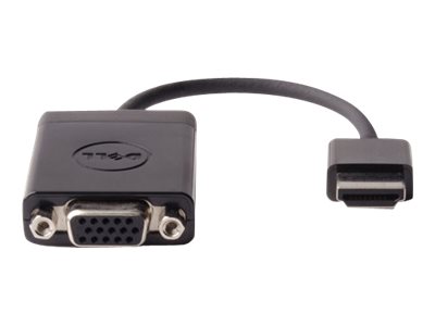 Adapter HDMI->VGA - weiblich - für Chromebook 3120; Inspiron 17 77XX - 24 5459 - 3059 - 3263 - 5458 - 55XX - 7459; Vostro 3650