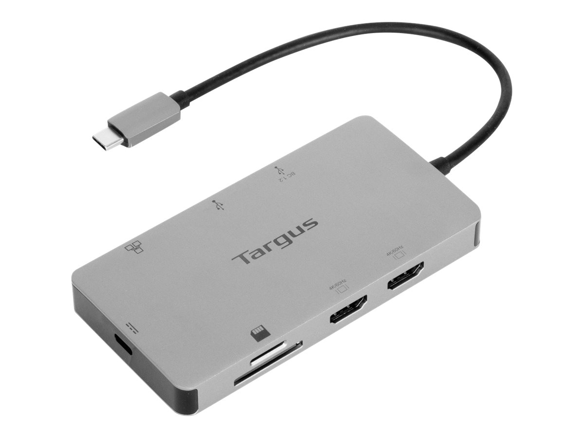 Targus Dockingstation, Kabelgebunden, USB 3.2 - 2 x HDMI - 1GbE