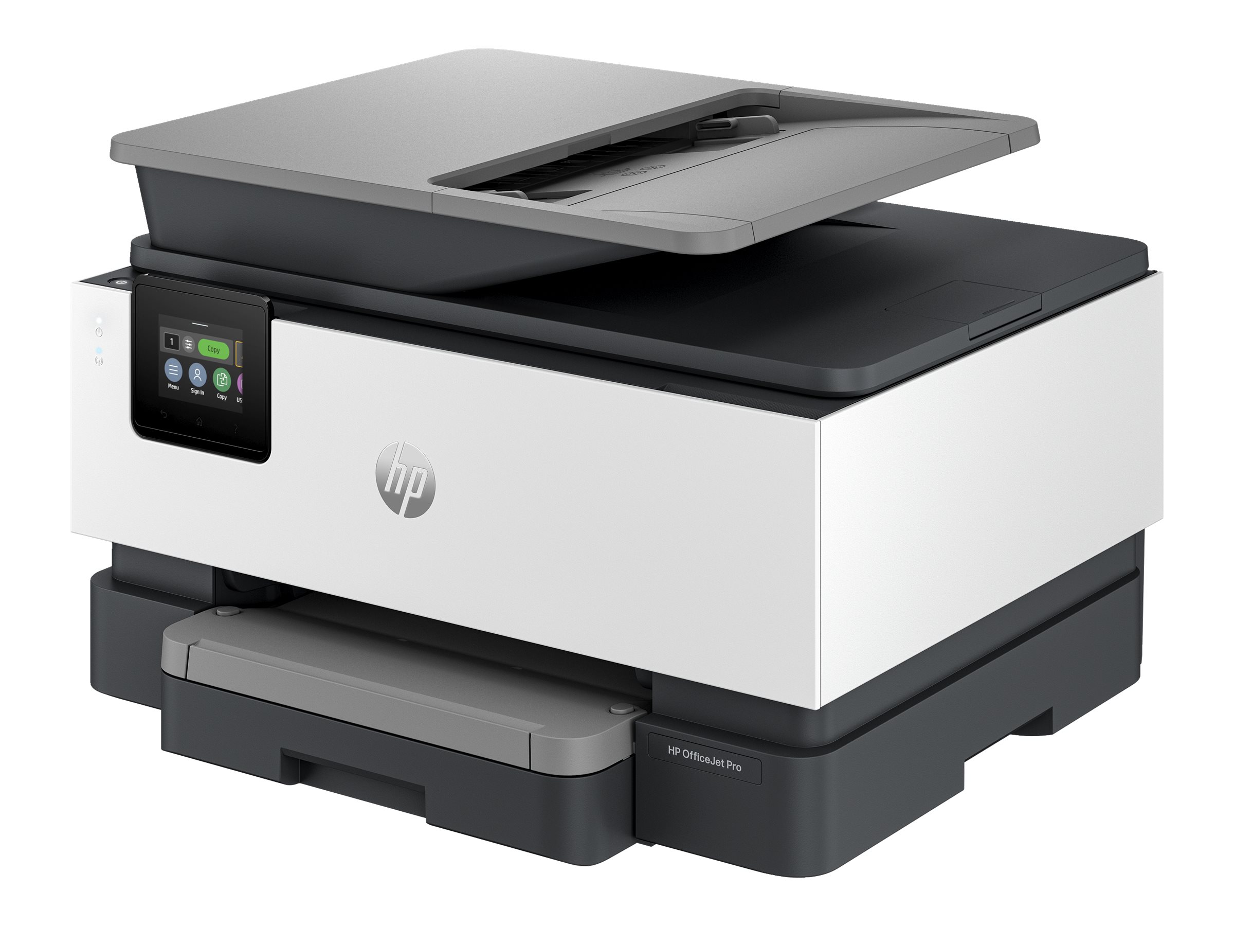 HP Officejet Pro 9120b All-in-One - - (Original) - A4/Legal (Medien) - bis zu 19 Seiten/Min. (Kopieren) - bis zu 20 Seiten/Min. (Drucken) - 250 Blatt - 33.6 Kbps - USB 2.0 - USB 2.0-Host - LAN - Wi-Fi(n) - Cement HP Officejet Pro 9120b All-in-One - - (Original) - A4/Legal (Medien) - bis zu 19 Seiten/Min. (Kopieren) - bis zu 20 Seiten/Min. (Drucken) - 250 Blatt - 33.6 Kbps - USB 2.0 - USB 2.0-Host - LAN - Wi-Fi(n) - Cement