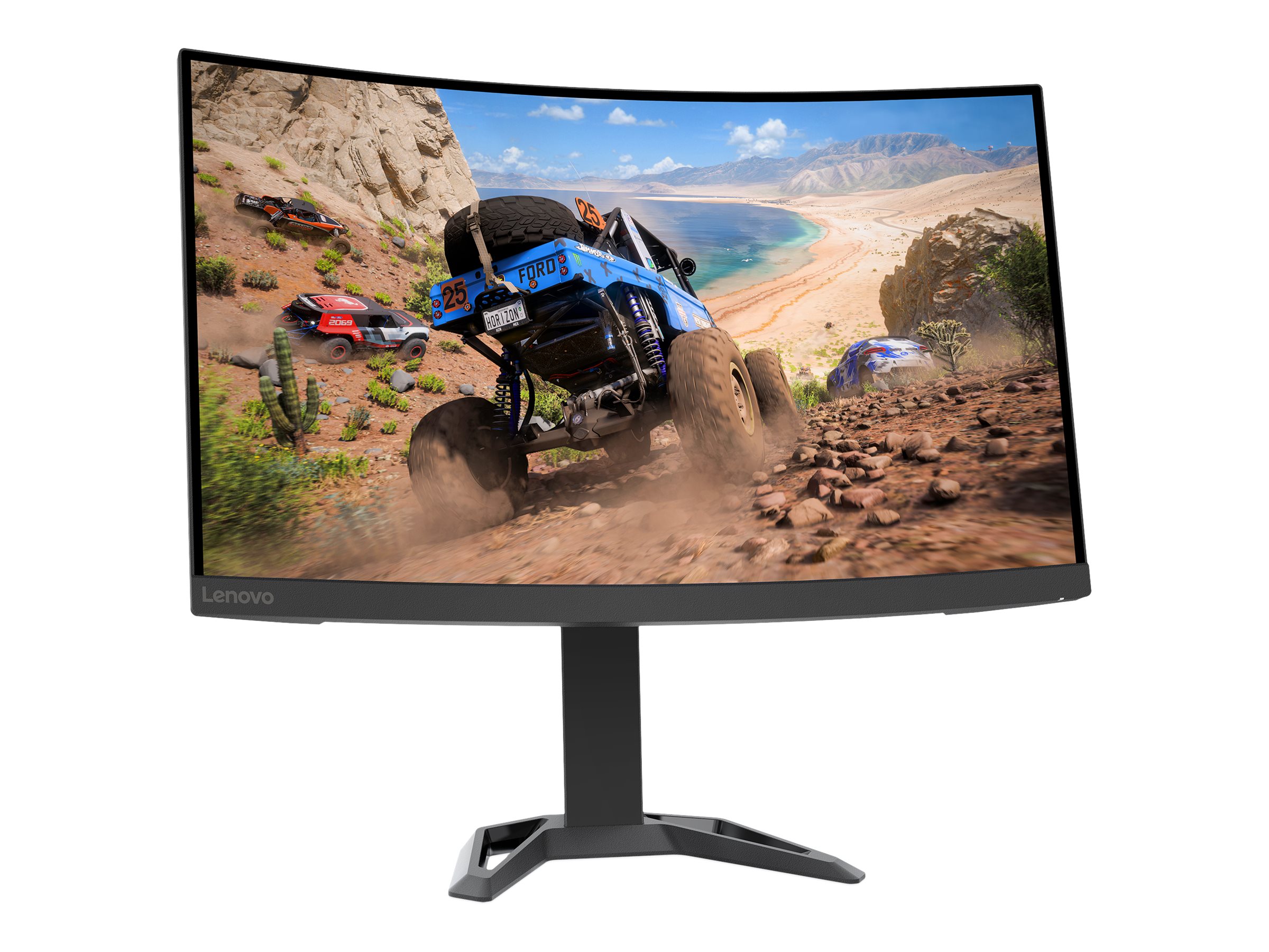 Lenovo G27qc-30 - LED-Monitor - gebogen - 68.6 cm - 2560 x 1440 QHD - VA - 350 cd/m² - 4000:1 - 1 ms - 2xHDMI - DisplayPort - Lautsprecher - Raven Black Lenovo G27qc-30 - LED-Monitor - gebogen - 68.6 cm - 2560 x 1440 QHD - VA - 350 cd/m² - 4000:1 - 1 ms - 2xHDMI - DisplayPort - Lautsprecher - Raven Black