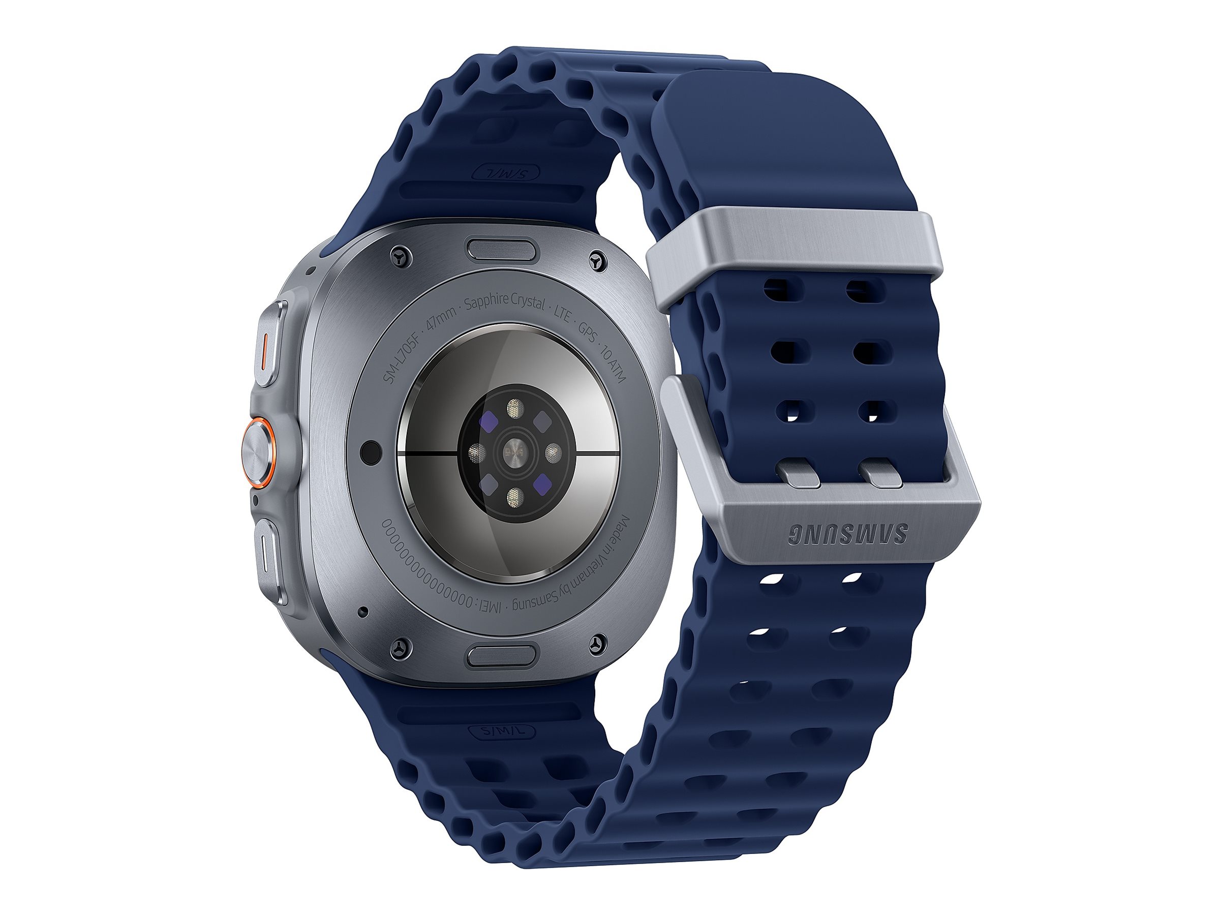 Samsung Galaxy Watch Ultra - 47 mm - Titanium Blue - 64 GB - LTE - NFC - Bluetooth - Wi-Fi - 4G - 60.5 g